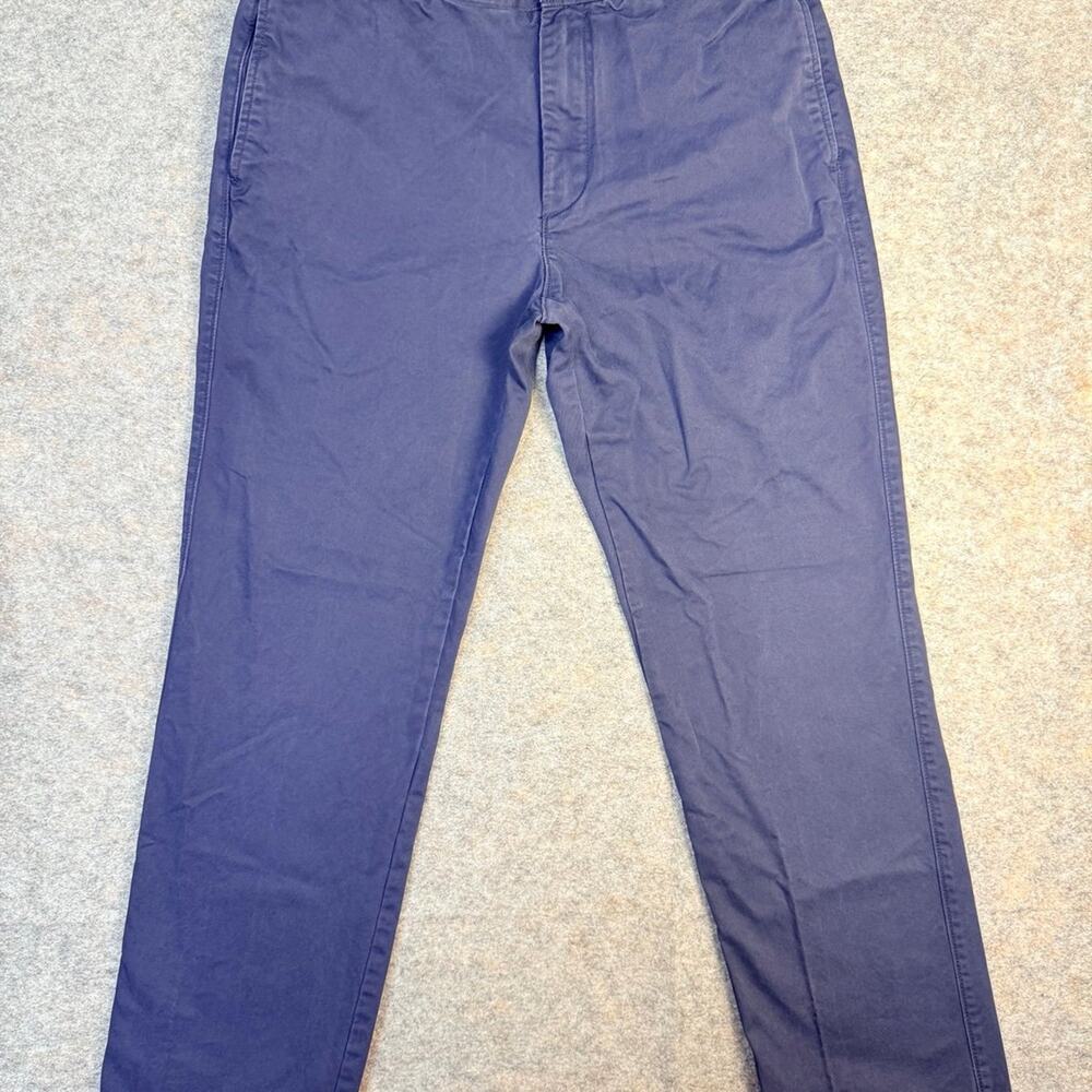 J. Crew Broken in Classic Fit Pants Navy Blue Men's Size 32 × 40
